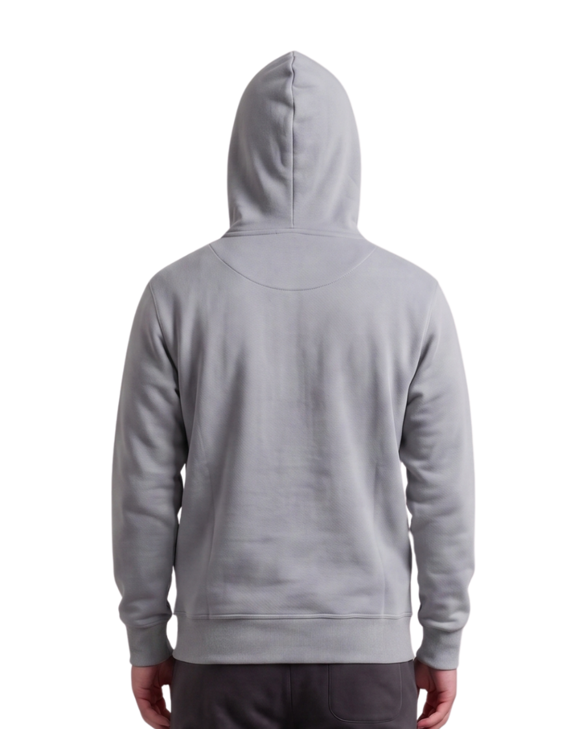Grey Balaclava Ninja Zipper Hoodie Jacket