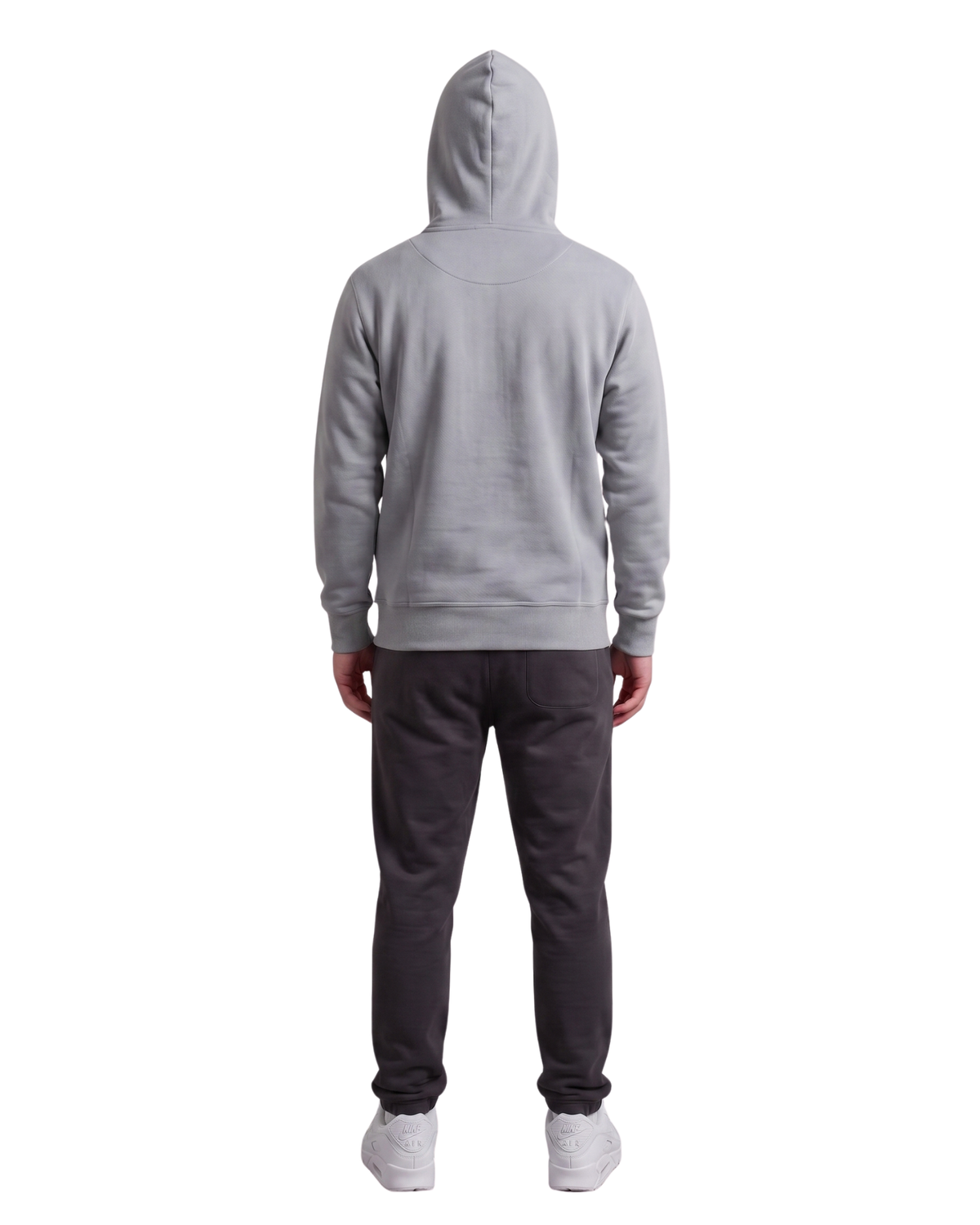 Grey Balaclava Ninja Zipper Hoodie Jacket