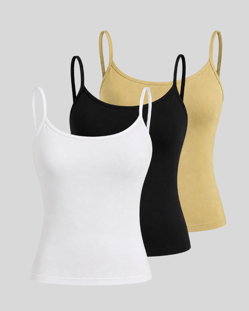 Women's Camisoles (Pack of 3)