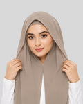 Skin Elegance Modest Chiffon Hijab with Built-in Magnets