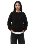 Black Basic Sweat Shirt