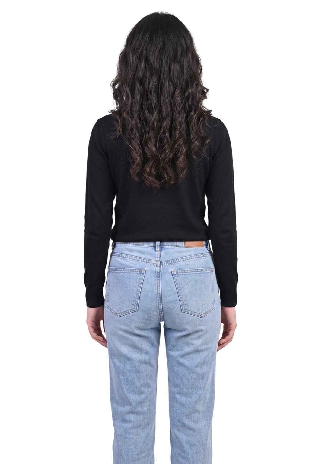 Black High Neck for Women's