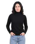 Black High Neck for Women's