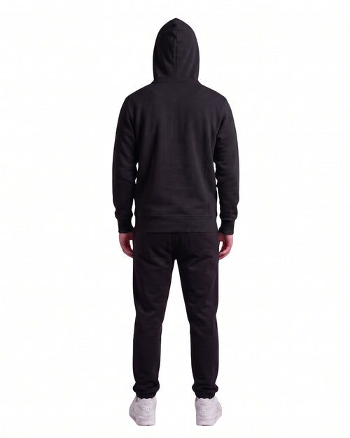 Black Balaclava Ninja Zipper Hoodie Jacket