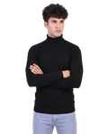 Black High Neck for Men's